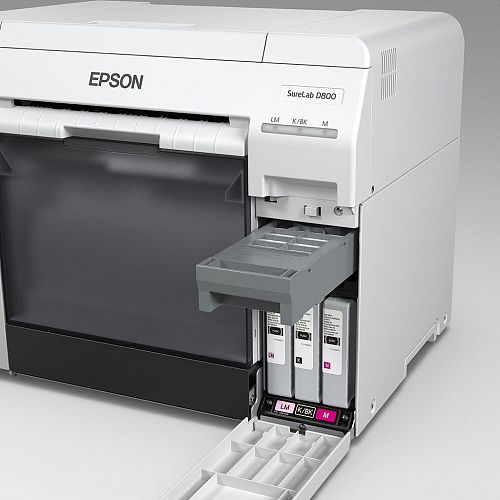 Принтер EPSON Surelab SL-D800, Минифотолаборатория, Тиражная печать фотографий (C11CH75301CX)