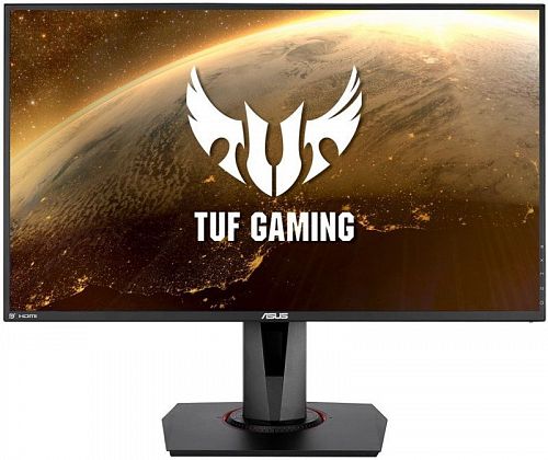 Монитор ASUS VG279QM 27 VG279QM черный 1920x1080, ProGaming, 1ms, 400cd/m, 100Mln:1, 178°/178°, 280Hz, HDR400, 2*HDMI, DP, G-SYNC, колонки, Tilt, Swivel, Pivot, HAS, VESA, Black