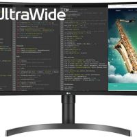 Монитор LG 35WN65C-B 35, черный [35WN65C-B.ARUZ]
