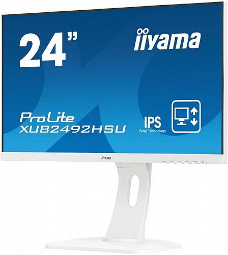 Монитор ЖК IIYAMA ProLite XUB2492HSU-W1 23.8, белый