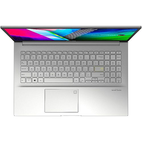 Ноутбук Asus VivoBook 15 K513EA-L12289 Intel Core i7-1165G7 / 8Gb / 512Gb SSD / 15.6 FHD OLED (1920x1080) / WiFi6 / FingerPrint / BT5.0 / Cam / RU / EN Backlit Keyboard / 1.8Kg / Silver / No OS / RU_EN_K