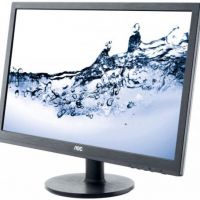 Монитор AOC E2460SH 24 AOC E2460SH Black (61 cm, LED, 1920x1080, 1 ms, 170°/160°, 250 cd/m, 20M:1, +DVI, +HDMI, +MM)