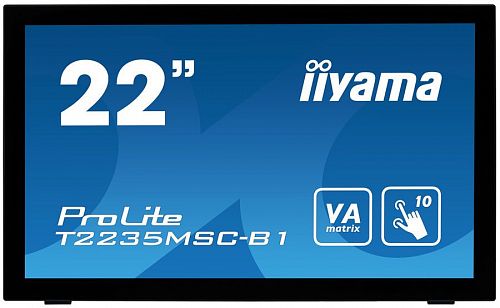 Монитор ЖК IIYAMA ProLite T2235MSC-B1 22, черный