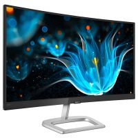 Монитор 23.6 PHILIPS 248E9QHSB/00 Black-Silver (VA, изогнутый, 1920x1080, 4 ms, 178°/178°, 250 cd/m, 20M:1, +HDMI 1.4)