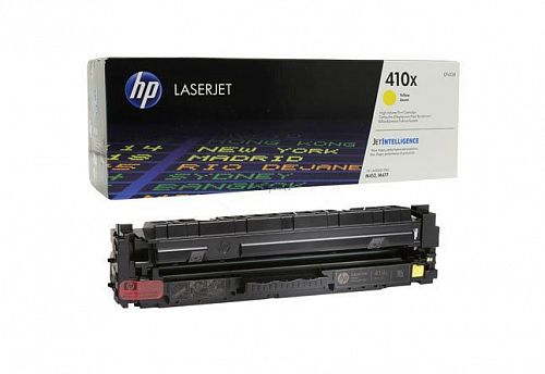 Картридж HP CF412X (№410X) Yellow для HP CLJ M452/ M477 оригинальный