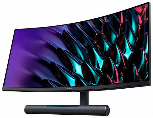 Монитор Huawei 53060218 Gaming/21 (34, Black, VA, 3440x1440, 4мс, 178/178, 350, HDMI, DP)
