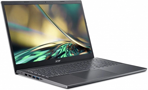 Ноутбук Acer Aspire 5 A515-57G-52BW NX.K9LER.004 / 15.6 IPS (LED) QHD / Core i5 1235U / 8ГБ / SSD 512 ГБ / NVIDIA GeForce® MX550 / 50 Вт*ч / Без ОС / Серый