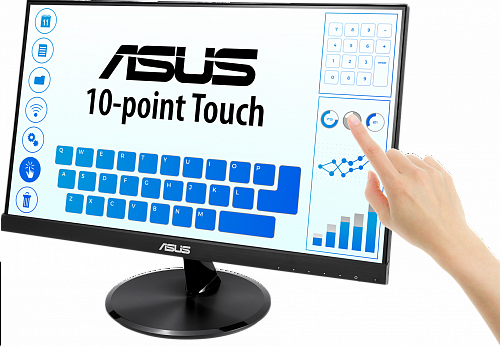 Монитор ASUS 90LM0490-B01170 21.5 ASUS VT229H Black (IPS, LED, Wide, 1920x1080, 5ms, 178°/178°, 250 cd/m, 100,000,000:1,  +НDMI, +MM, +USB, )
