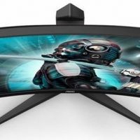 Монитор AOC CU34G2X 34 CU34G2X Black-Red (VA, изогнутый, 3440x1440, 144Hz, 1 ms, 178°/178°, 300 cd/m, 80M:1, +2xHDMI 2.0, +DisplayPort 1.2, +4xUSB 3.0, +регулировка по высоте, AMD FreeSync™)