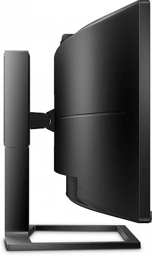 Монитор 49 PHILIPS 499P9H/00 Black (VA, изогнутый, 5120x1440, 5 ms, 178°/178°, 450 cd/m, 80M:1, +2xHDMI 2.0, +DisplayPort 1.4, +4xUSB 3.1, +USB-Type C 3.1, +RJ45, +WEB-Cam 2.0 mpx,