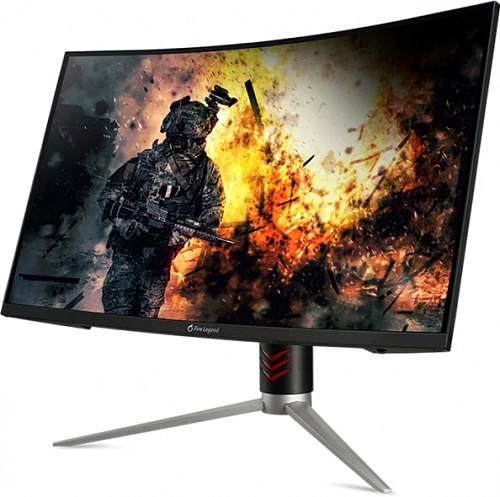 Монитор Acer Aopen 27HC2RPbmiiphx 1920x1080, FHD, VA, 165 Hz, 400 nits, 4 ms, 16:9, Speakers, DP, HDMI, Audio out (UM.HW2EE.P01)