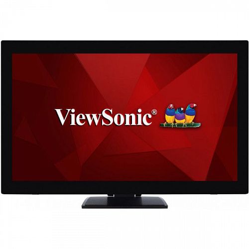 Монитор ViewSonic TD2760 27 TD2760 Touch VA LED, 1920x1080, 6ms, 300cd/m2, 50Mln:1, 178°/178°, VGA, HDMI, DP, USB-hub, колонки, Tilt, VESA, Black
