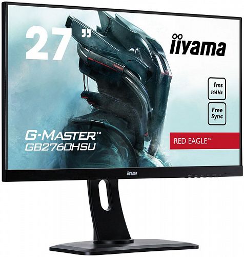 Монитор Iiyama 27 G-Master GB2760HSU-B1 черный TN+film LED 1ms 16:9 HDMI DisplayPort M/M Mat HAS Pi
