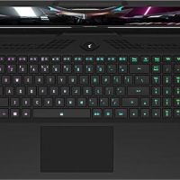 Ноутбук Gigabyte Aorus 7 Core i5 12500H 16Gb SSD512Gb NVIDIA GeForce RTX4050 6Gb 17.3 IPS FHD (1920x1080) Free DOS black WiFi BT Cam (9MF-E2KZ513SD)