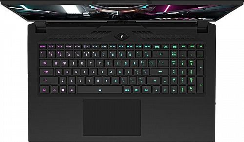 Ноутбук Gigabyte Aorus 7 Core i5 12500H 16Gb SSD512Gb NVIDIA GeForce RTX4050 6Gb 17.3 IPS FHD (1920x1080) Free DOS black WiFi BT Cam (9MF-E2KZ513SD)
