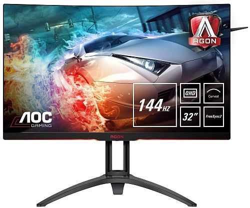 Монитор AOC AG322QC4 31.5, черный (AG322QC4)