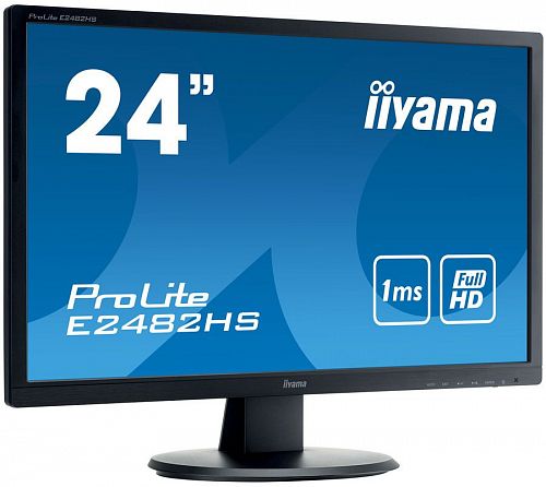 Монитор ЖК IIYAMA ProLite E2482HS-B1 24, черный