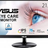 Монитор ASUS 90LM06B3-B01370 21,5 VP229HE черный IPS LED 16:9 HDMI матовая 250cd 178гр/178гр 1920x1080 D-Sub FHD 2.86кг