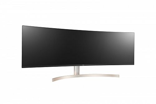 Монитор LG 49WL95C-W 49 49WL95C-W LED изогнутый 5120x1440, 5ms, 350cd/m2, 1200:1 (Mega DCR), 178°/178°, 2*HDMI, USB-hub, DP, колонки 20Wx2, HAS, Pivot, Tilt, VESA, Silver-White
