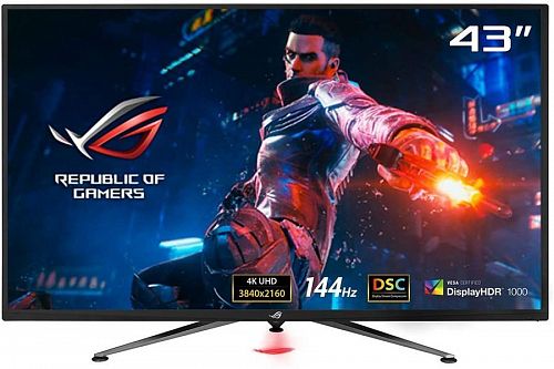 Монитор ASUS 90LM05J0-B01170 43 PG43UQ Black (3840x2160 144Hz 400cd/m2 16:9)