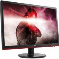 Монитор AOC G2460VQ6 24 AOC G2460VQ6 Black-Red (LED, 1920x1080, 1 ms, 170°/160°, 250 cd/m, 80M:1, +HDMI, +DisplayPort, +MM, FreeSync™)