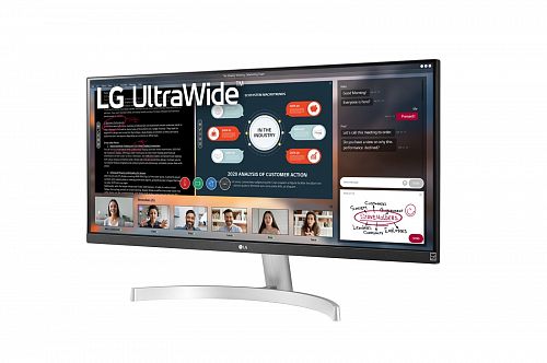 Монитор LG 29WN600-W 29, серебро [29WN600-W.ARUZ]