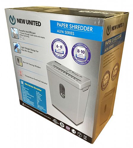 Уничтожитель бумаг New United AT-6CU