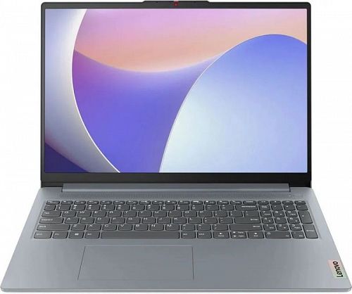Ноутбук Lenovo IdeaPad Slim 3 15IRU8 Core i3 1305U 8Gb SSD256Gb Intel UHD Graphics 15.6 TN FHD (1920x1080) noOS grey WiFi BT Cam (82X7004BPS)