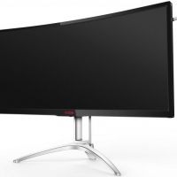 Монитор AOC AG352QCX 35 AOC AGON AG352QCX Silver-Black с поворотом экрана (MVA, изогнутый, 2560x1080, 200Hz, 4 ms, 178°/178°, 300 cd/m, 50M:1, +DVI, +HDMI, +DisplayPort, +2xUSB, +MM, +MHL, Adaptive-S