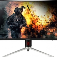 Монитор Acer Aopen 27HC2RPbmiiphx 1920x1080, FHD, VA, 165 Hz, 400 nits, 4 ms, 16:9, Speakers, DP, HDMI, Audio out (UM.HW2EE.P01)