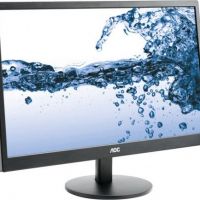 Монитор AOC E2270SWHN 21.5 AOC E2270SWHN Black (LED, 1920x1080, 5 ms, 90°/65°, 200 cd/m, 20M:1, +HDMI)