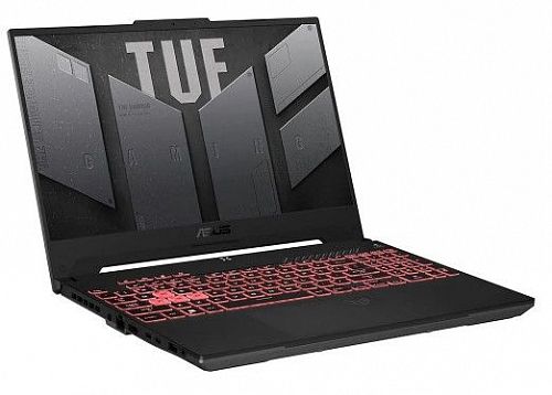 Ноутбук Asus TUF Gaming F15 FX507ZV4-LP106 Core i7 12700H 16Gb SSD1Tb NVIDIA GeForce RTX4060 8Gb 15.6 IPS FHD (1920x1080) noOS grey WiFi BT Cam (90NR0FA7-M007U0)