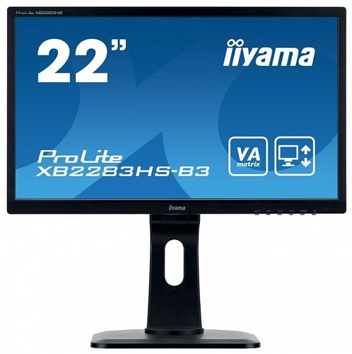 Монитор ЖК IIYAMA ProLite XB2283HS-B3 21.5, черный