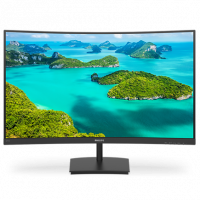 Монитор 27 PHILIPS 271E1SCA/00 Black (VA, изогнутый, 1920x1080, 75Hz, 4 ms, 178°/178°, 250 cd/m, 3000:1, +HDMI, +MM, AMD Adaptive-Sync)