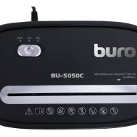 Уничтожитель бумаг BURO Home BU-S050C,  P-3,  5х35 мм [os050c]