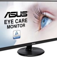 Монитор 23.8 ASUS VA24DQ Black (LED, IPS , 1920x1080, 75Hz, 178°/178°, 250 cd/m, 100,000,000:1, +DP, +HDMI, +MM, )