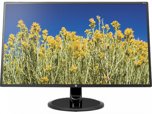 Монитор HP 27y 27,1920 х1080,60 Гц,IPS,5 мс,1000:1,300 кд/м2,178°/178°,HDMI,DVI-D,VGA,(2YV11AA)