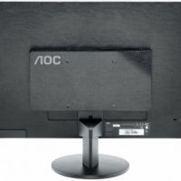 Монитор 23,6 AOC E2470SWDA (1920*1080, 5 мс, 20000000:1, 250 кд/м², 170°/160°) DVI-D (HDCP), VGA (D-Sub), аудио стерео. SPK (E2470SWDA)