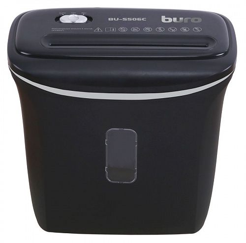 Уничтожитель бумаг BURO Home BU-S506C,  P-4,  4х36 мм [os506c]