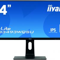 Монитор ЖК IIYAMA ProLite XUB3493WQSU-B1 34 черный IPS LED 4ms 21:9 HDMI M/M матовая HAS Pivot 1000:1 400cd 178гр/178гр 3440x1440 DisplayPort USB 9.5кг