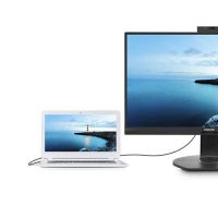 Монитор 27 PHILIPS 272B7QUBHEB/00 Black с поворотом экрана (IPS, 2560x1440, 5 ms, 178°/178°, 350 cd/m, 50M:1, +2xHDMI 1.4, +DisplayPort 1.2, +DP-out, +4xUSB 3.2, +USB-TypeC 3.2