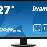 Монитор ЖК IIYAMA ProLite E2783QSU-B1 27, черный
