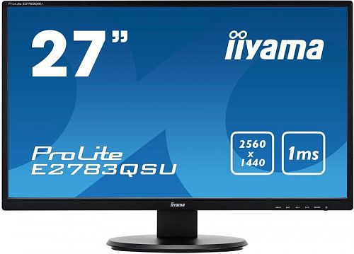 Монитор ЖК IIYAMA ProLite E2783QSU-B1 27, черный