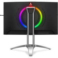 Монитор AOC AG273QCX 27 AOC AGON AG273QCX Black-Silver (VA, LED, изогнутый, 2560x1440, 144Hz, 1 ms, 178°/178°, 400 cd/m, 50M:1, +2xHDMI 2.0, +2xDisplayPort 1.2, +4xUSB, +MM, +регулировка по высоте)