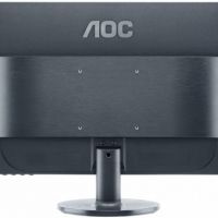 Монитор AOC E2460SH 24 AOC E2460SH Black (61 cm, LED, 1920x1080, 1 ms, 170°/160°, 250 cd/m, 20M:1, +DVI, +HDMI, +MM)