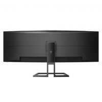 Монитор Philips 498P9/00 49 498P9 Black (VA, изогнутый, 5120x1440, 5 ms, 178°/178°, 450 cd/m, 80M:1, +2xHDMI 2.0, +DisplayPort 1.4, +6xUSB 3.2, +MM, +регулировка по высоте)