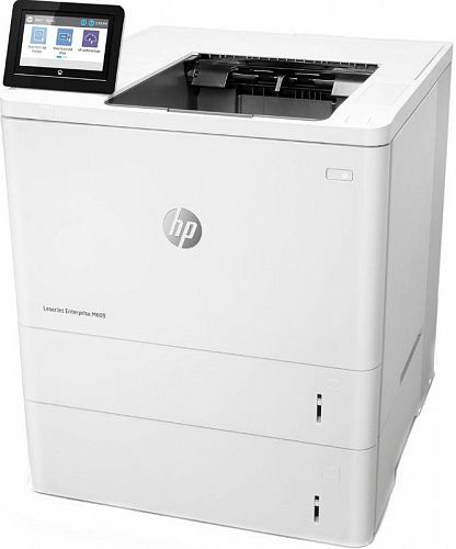 Принтер HP LaserJet Enterprise M609x, формат А4, ч/б, лазерный, белый, с доп. лотком (K0Q22A)