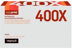 Лазерный картридж EasyPrint CE400X для принтеров HP LaserJet Enterprise 500 M551dn, M551n, M551xh, M575c, M575f, M575dn, M570dn, M570dw, черный, 11000 страниц