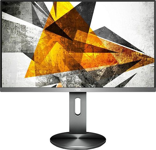 Монитор AOC I2490VXQ 23,8 AOC I2490VXQ 1920x1080 IPS LED 16:9 4ms VGA HDMI DP 20M:1 178/178 250cd HAS Tilt FlickerFree Speakers Silver/Black