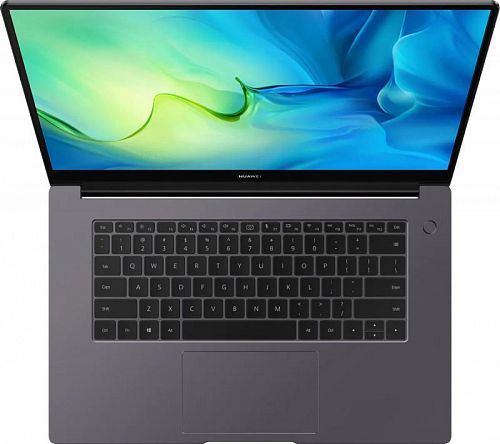 Ноутбук Huawei MateBook D 15 BoDE-WFH9 Core i5 1155G7 16Gb SSD512Gb Intel Iris Xe graphics 15.6 IPS FHD (1920x1080) noOS grey space WiFi BT Cam (53013WRN)